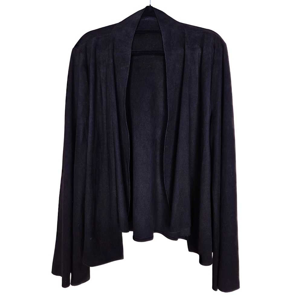 Faux Suede Jacket Blazer